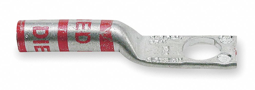 ONE-HOLE LUG COMPRESSION CONNECTOR, 4/0 AWG, COLOUR CODE