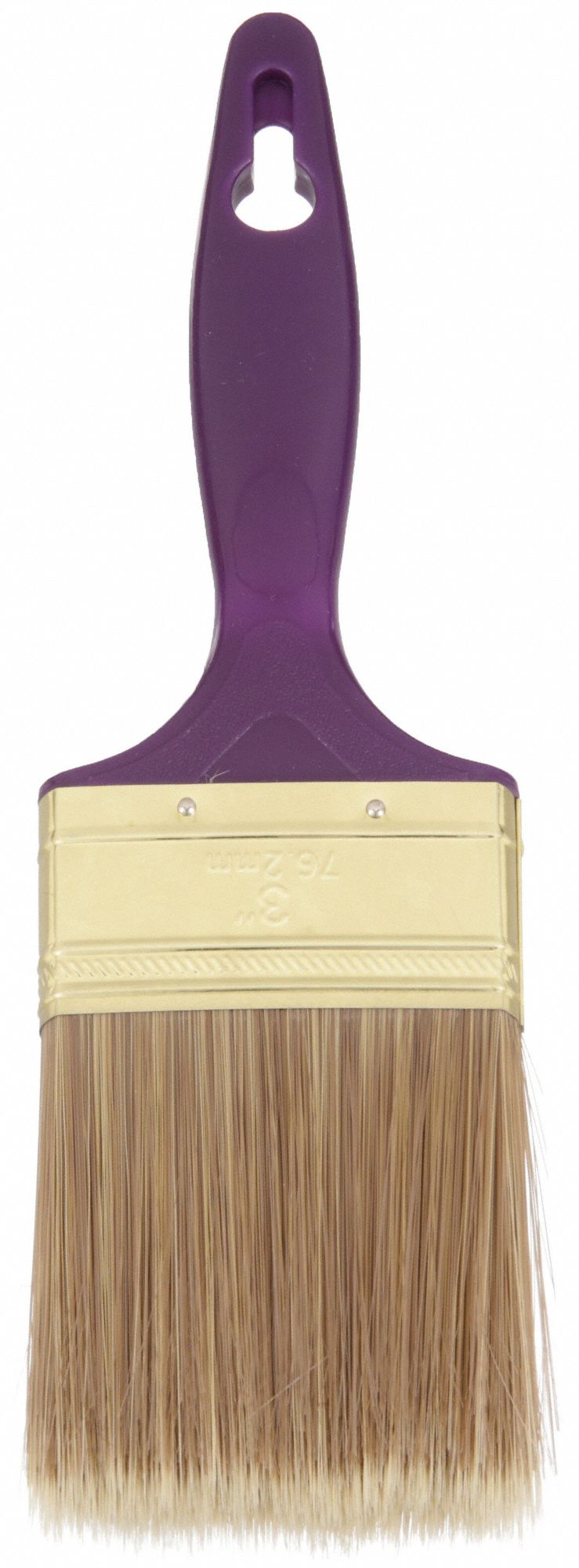 FLAT VARNISH BRUSH POLYESTER 3 IN