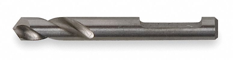 PILOT DRILL BIT, ⅜ IN PILOT BIT SHANK SIZE, 5MM PILOT BIT SIZE, HIGH SPEED STEEL