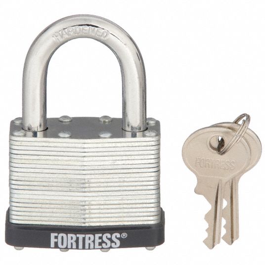 S&G Environmental Padlock w/ 2 Keys, 3/8 Shackle Diameter, 1-1/8 Vertical  Shackle Clearance, KD - MBA USA, Inc.