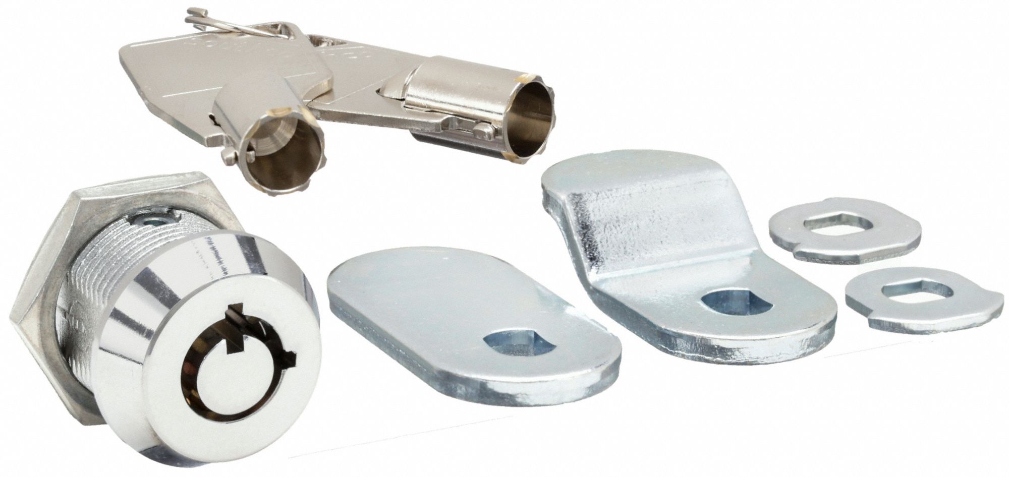 GRAINGER APPROVED Pin Tumbler Keyed Cam Lock For 7/16 in Material