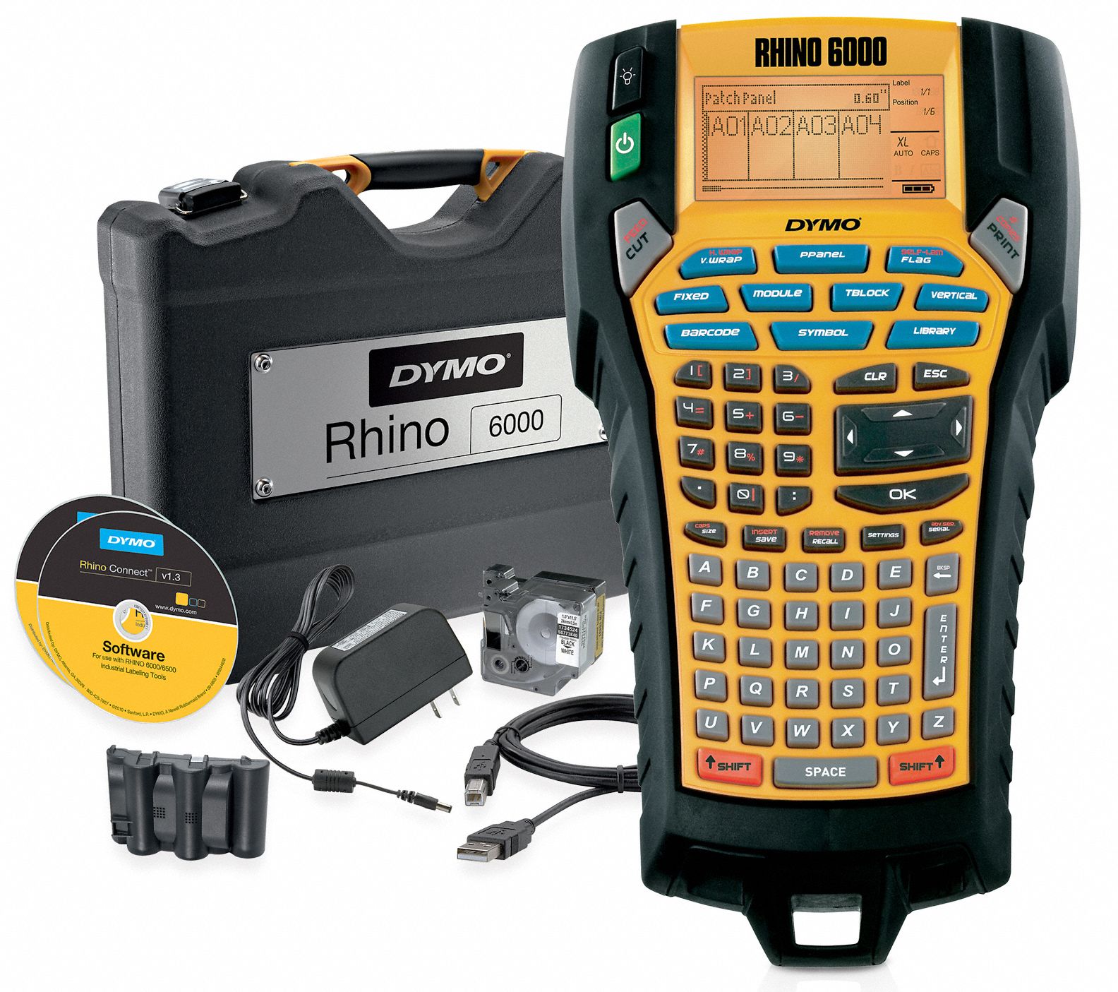 Dymo Impresora térmica de etiquetas Dymo Rhino Professional Labeling Tools 6000 