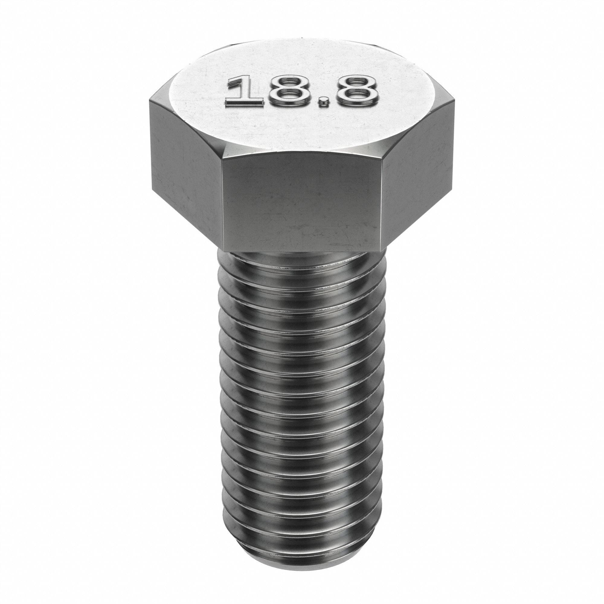 Stainless Steel, A2, Hex Head Cap Screw - 1XU65|1XU65 - Grainger