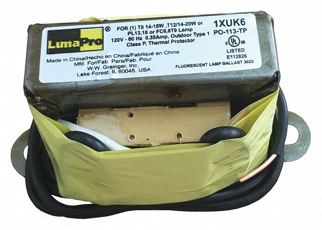 LUMAPRO LumaPro(R), Fluorescent Ballast, Ballast Start Type