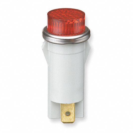 IDEAL Raised Indicator Light, Incandescent Lamp Type, 28VAC/DC Voltage