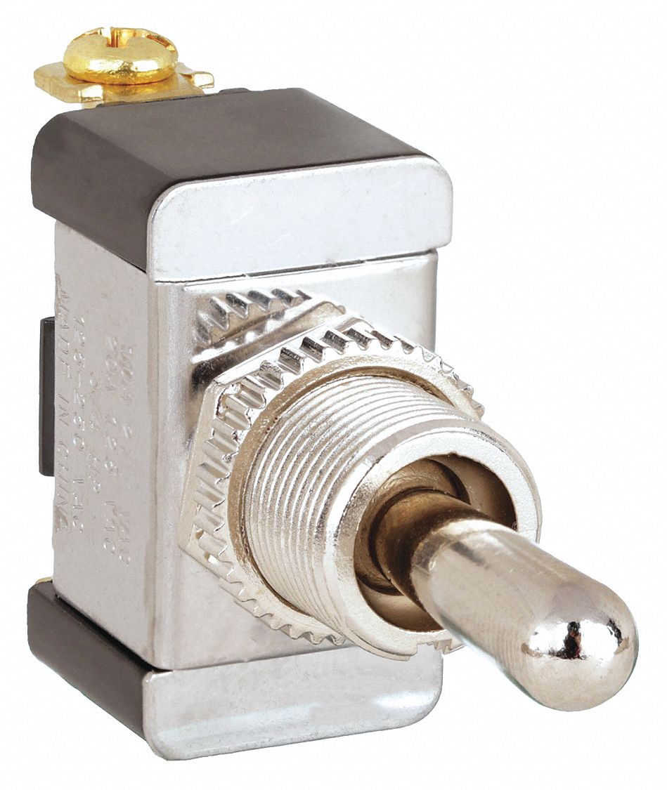 TOGGLE SWITCH, 3 POSITION, 3 CONNECTIONS, SPDT, SCREW TERMINALS CONNECTION