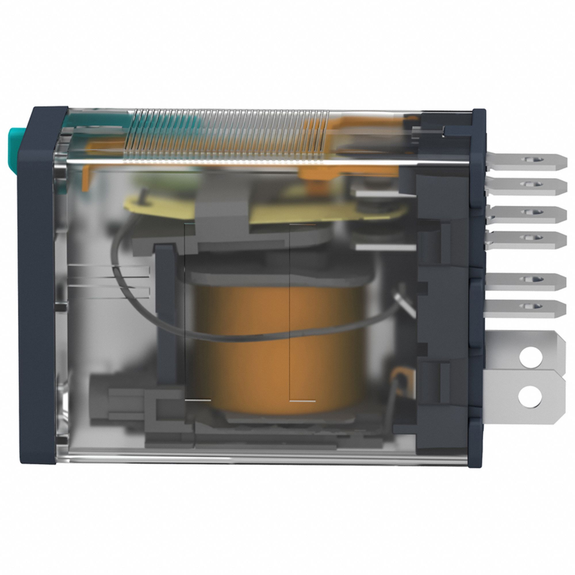 GENERAL PURPOSE RELAY, SOCKET MOUNTED, 15 A CURRENT RATING, 24V DC, 8 PINS/TERMINALS, DPDT