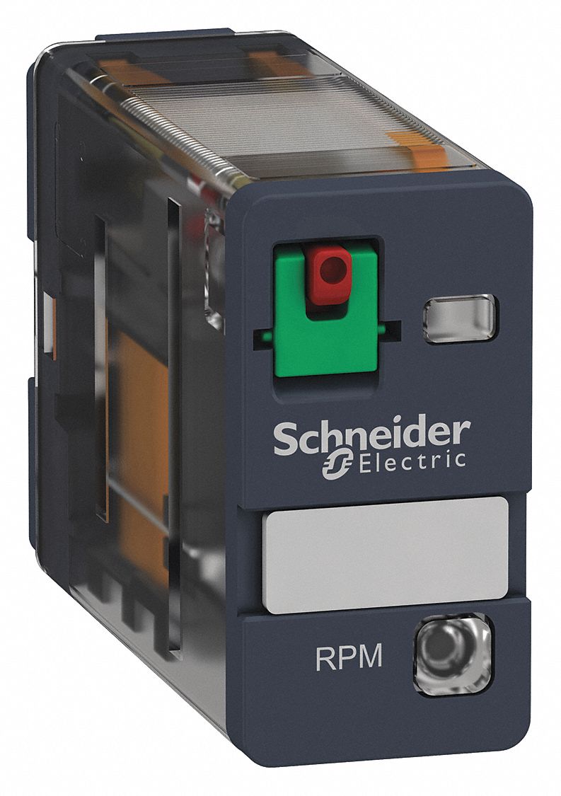 SCHNEIDER ELECTRIC General Purpose Relay, 24V AC Coil Volts, 15A @ 277V