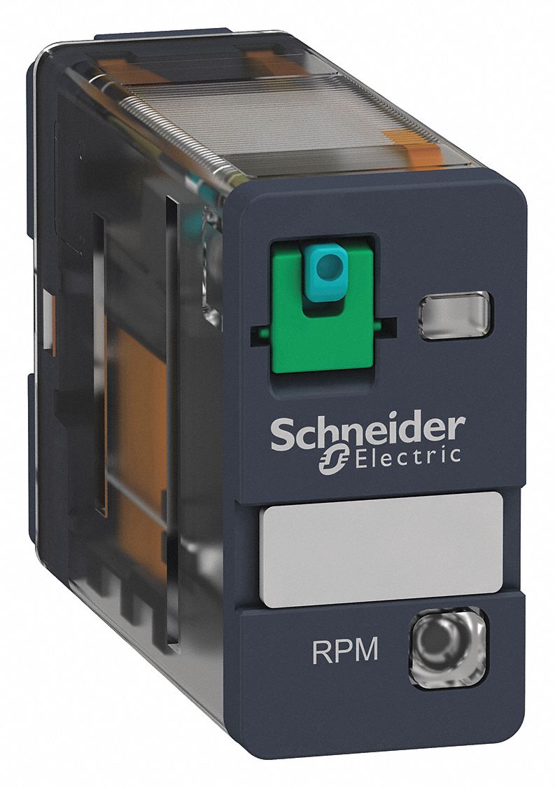 SCHNEIDER ELECTRIC General Purpose Relay, 24V DC Coil Volts, 15A @ 277V