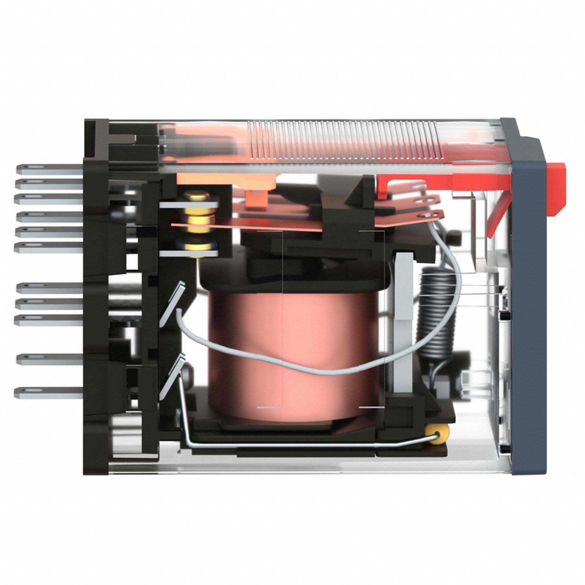 GENERAL PURPOSE RELAY, SOCKET MOUNTED, 6 A CURRENT RATING, 120V AC, 14 PINS/TERMINALS