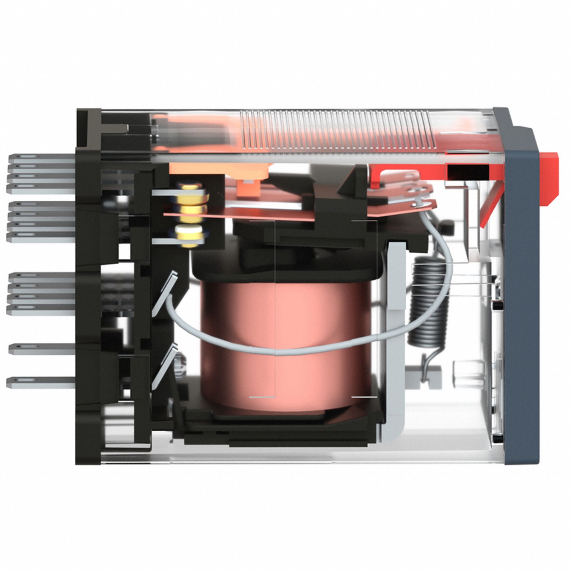 GENERAL PURPOSE RELAY, SOCKET MOUNTED, 6 A CURRENT RATING, 120V AC, 14 PINS/TERMINALS