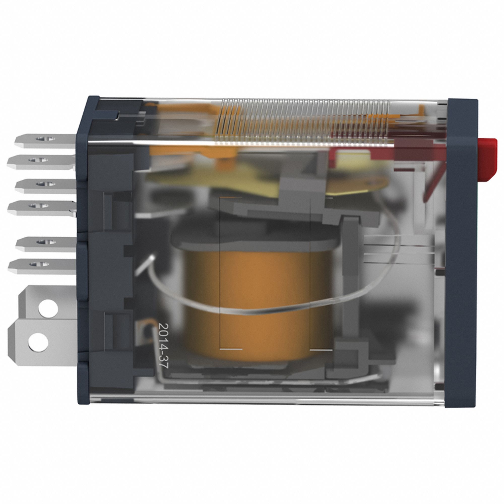 RELAIS USAGE GENERAL, 24 V CA, CARRE