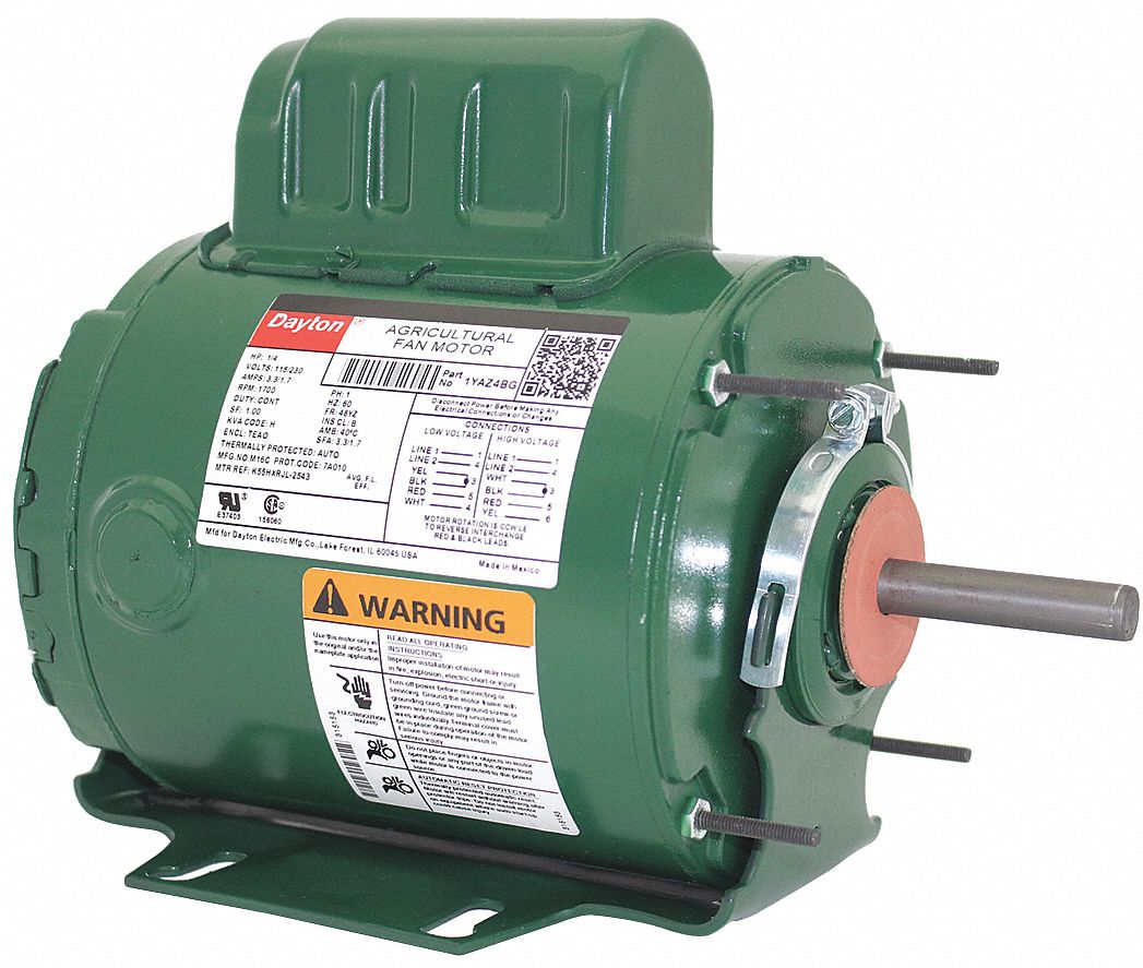 1YAZ4 - Agricultural Fan Motor TEAO 1700 RPM