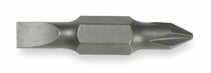 SCREWDRIVER BIT 3/16IN NO1 2PK