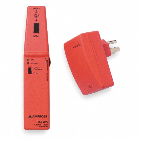 AMPROBE, 100 to 125V AC, Energized Lines, Circuit Tracer Kit 1YBT5