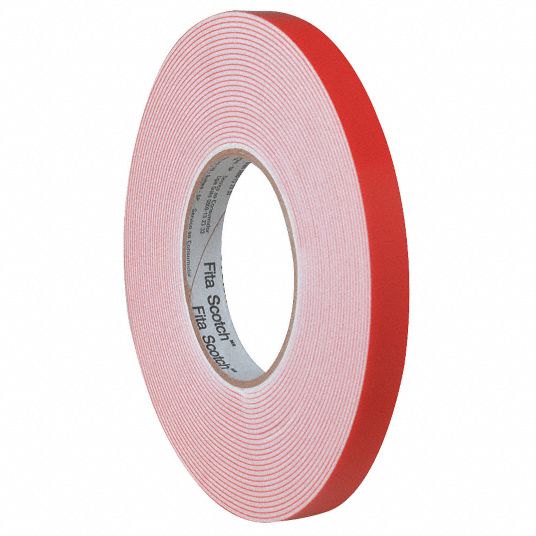  Double Sided Tape, 0.7 Inch, Transparent, Double Sided Tape for Walls,  Double Sided Adhesive Tape, Mounting Tape, Adhesive Tape, Two Sided Tape