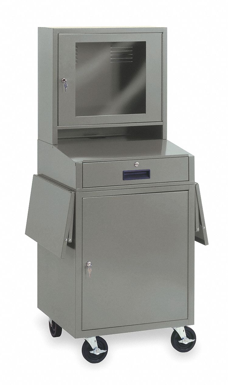 1YCB1 - Computer Cabinet 24-1/2x22-1/2x62-3/4 In