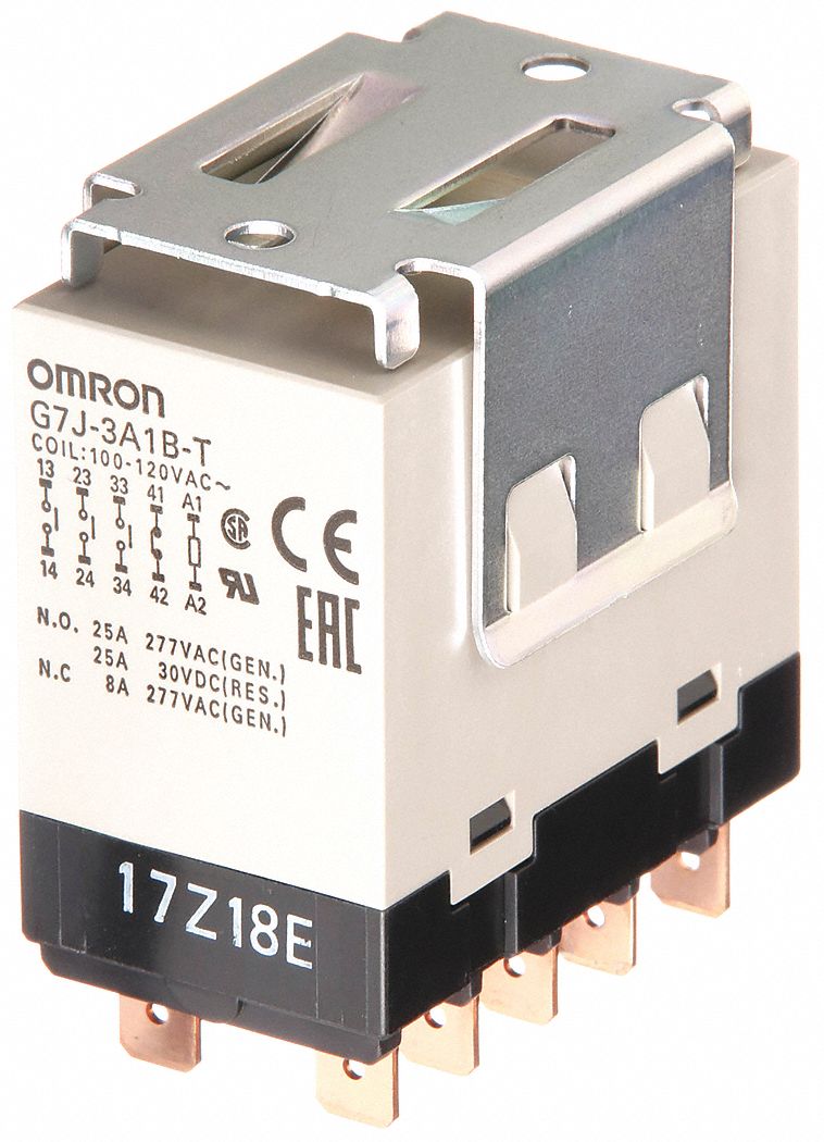 RELAIS 3PST-NO/SPST-NC 120 VOLT BOB