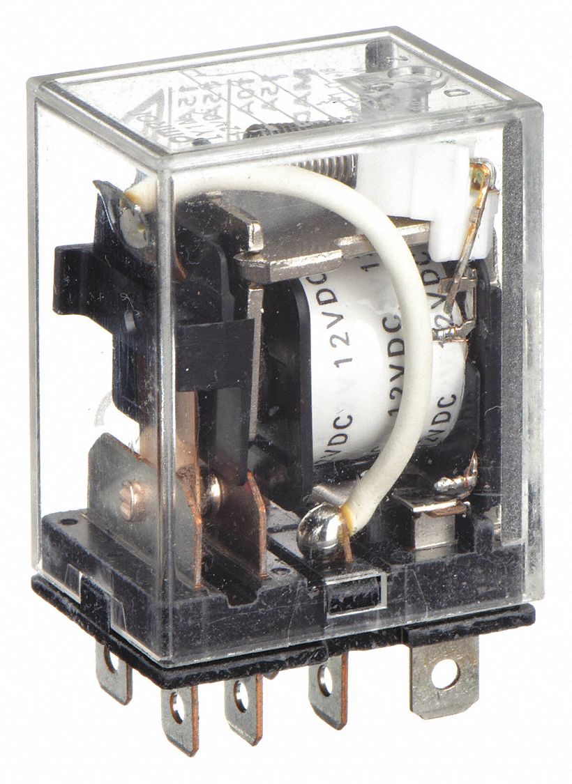 RELAIS PLUG-IN DEL SPDT 12 VOLT BOB