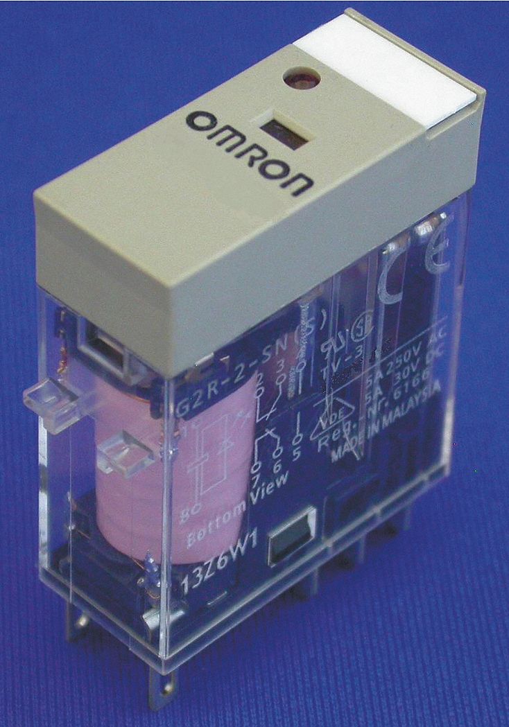 OMRON General Purpose Relay 8 Pins Relay, DPDT, 5A 240V, 5A 28V