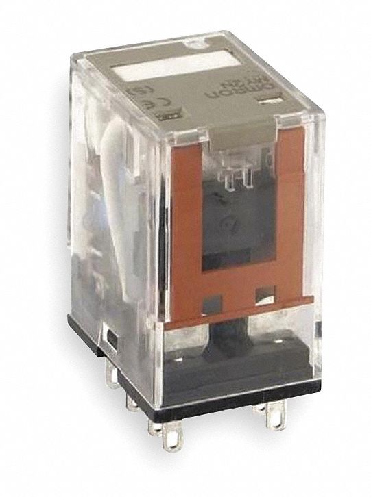 RELAIS PLUG-IN DEL DPDT 24VDC V BOB