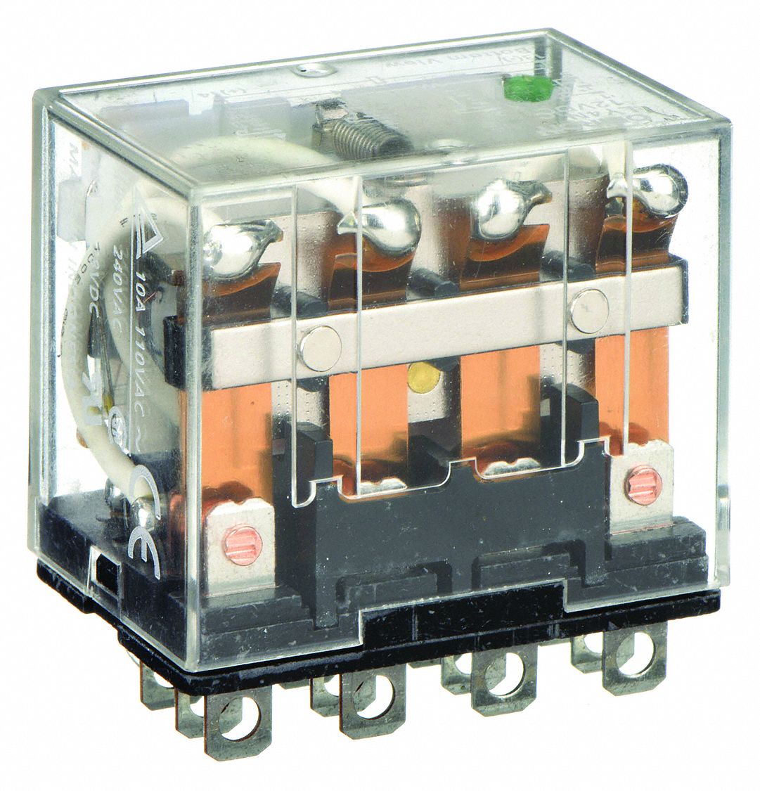 RELAIS PLUG-IN DEL 4PDT 12 V BOBINE