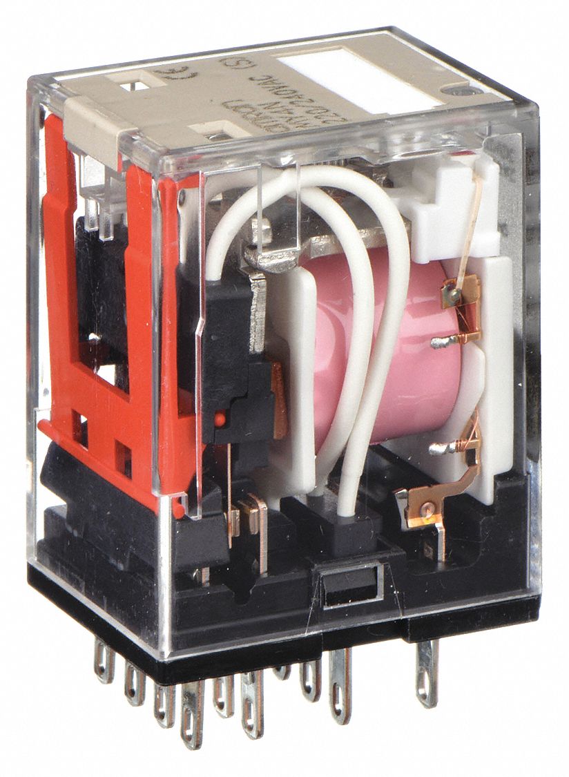 RELAIS PLUG-IN DEL 4PDT 240 V BOBIN