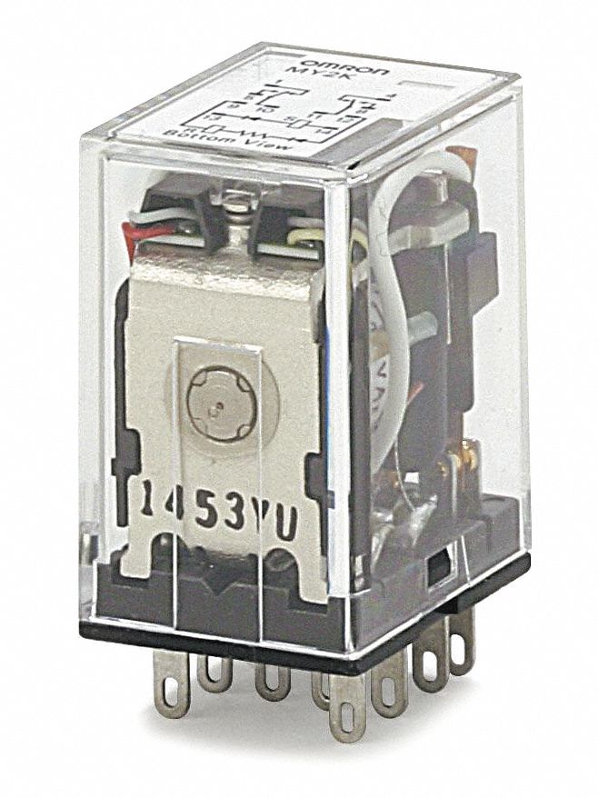 Omron My2k Us Ac120 Omron Latching Relay 10 Pins Relay Dpdt 3a
