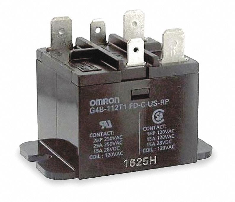 Omron G4B-112T1-FD-US-RP 12VDC General Purpose Relay 25A 12VDC 4 Pins x1PC NEW