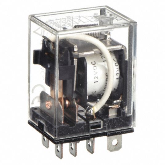 OMRON, Socket Mounted, 15 A Current Rating, General Purpose Relay ...