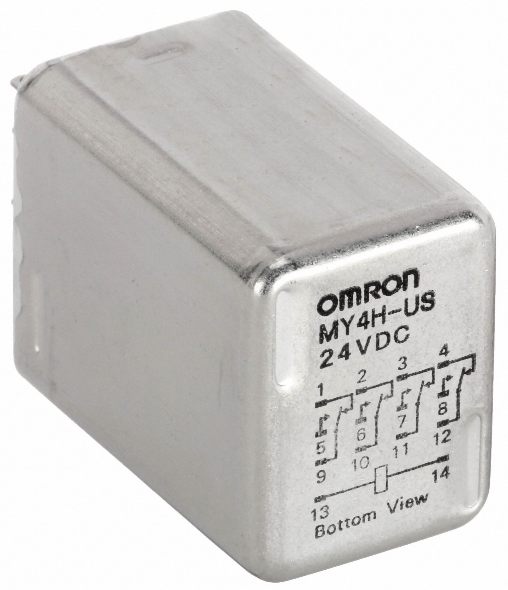 OMRON Hermetically Sealed Relay, 24V DC Coil Volts, 3A 120V AC