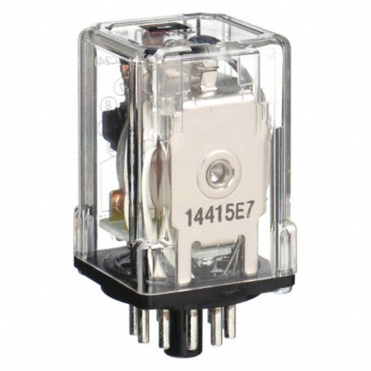 OMRON, Socket Mounted, 5 A Current Rating, Latching Relay - 1YDK9|MK2KP ...