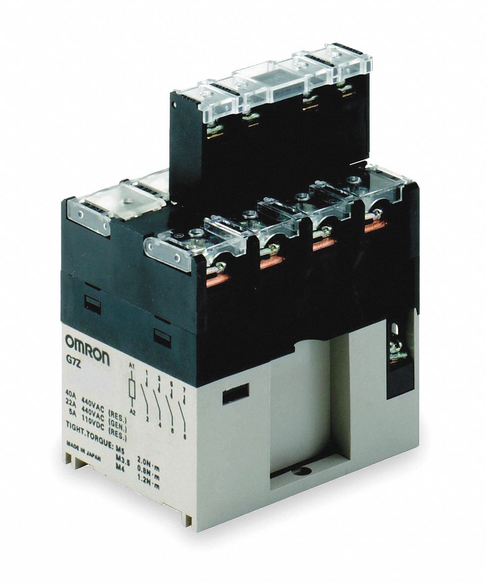 1YDR6 - Enclosed Power Relay 14 Pin 12VDC 3PST
