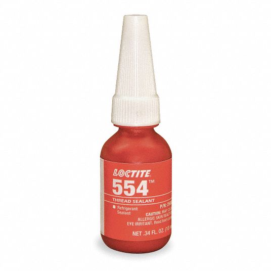 LOCTITE, 554, 0.3 fl oz, Pipe Thread Sealant 1YDZ3231643 Grainger