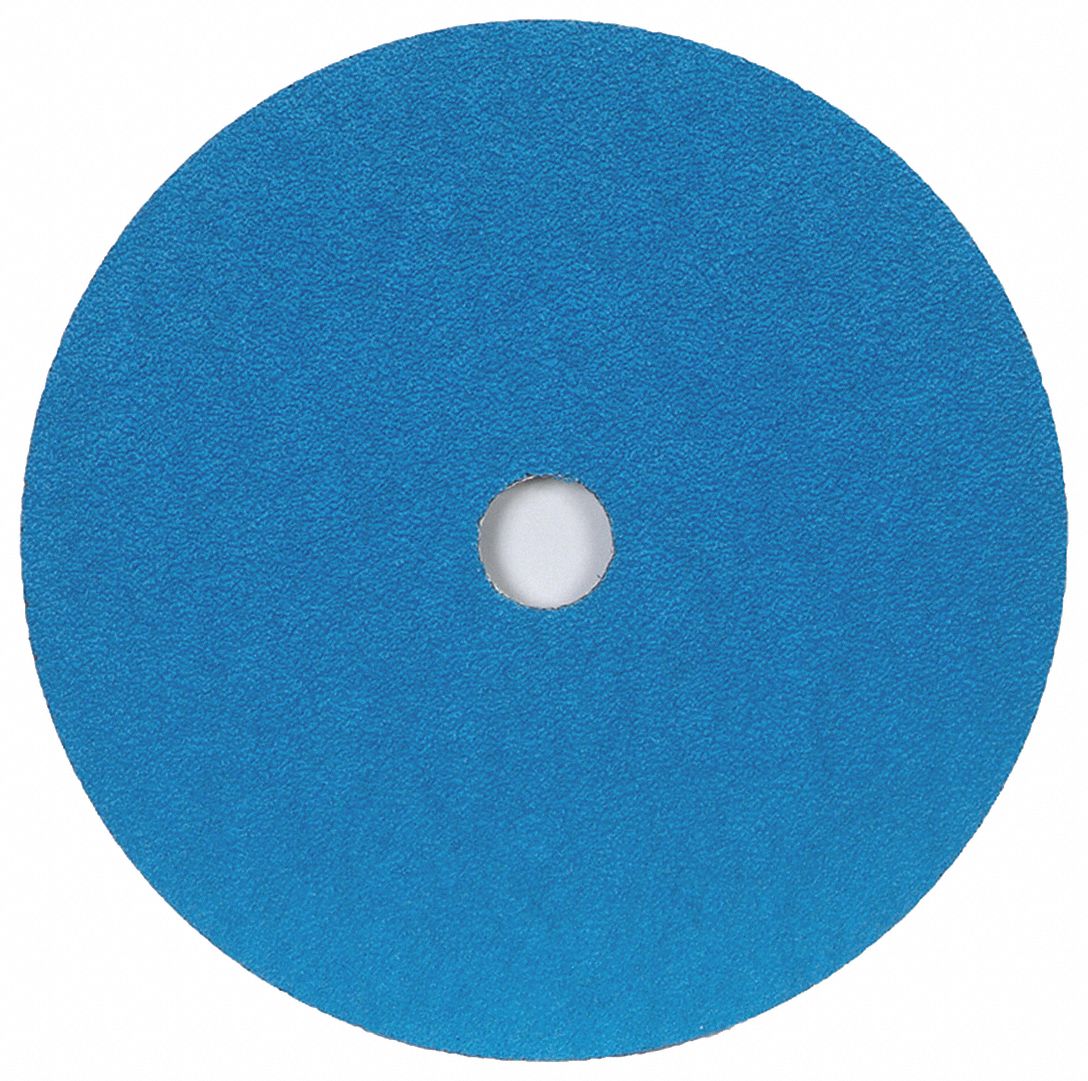 Fiber Disc: 4-1/2" x 7/8", Zirconia Alumina, 60 Grit, BlueFire F826, 25 PK