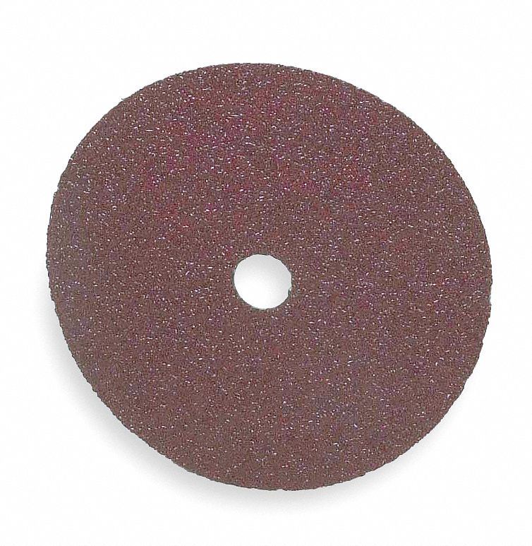 FIBRE DISC, 5 IN X ⅞ IN, ALUMINUM OXIDE, 16 GRIT, F240, 25 PK