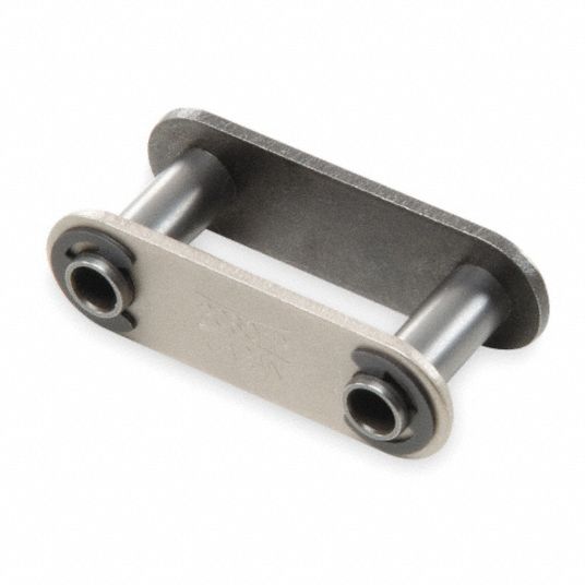 TSUBAKI Connecting Link C2080 Industry Chain Size, Carbon Steel, 2 in