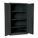 STORAGE CABINET, 36 IN X 21 IN X 60 IN, SWING HANDLE & PADLOCK HASP, 14 GA PANEL THICK