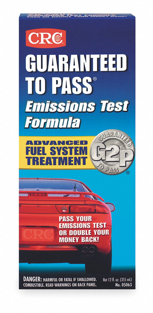 CRC Guaranteed To Pass Emissions System Cleaner 12 Fl Oz