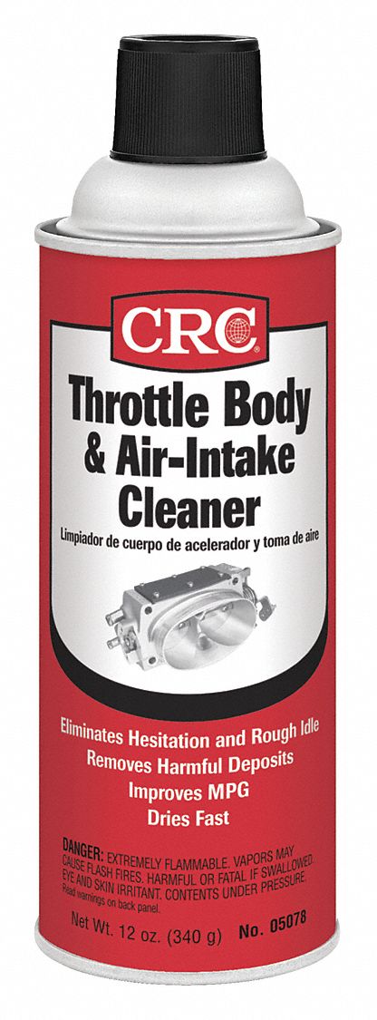 CRC 05078 12 oz Throttle Body & Air-intake Cleaner