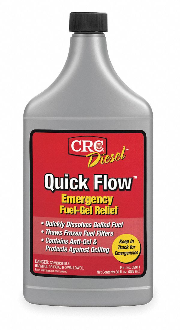CRC Emergency DieselGel Relief 1 qt Container Size, Greater Than 300 Boiling Point (F) 1YHR7