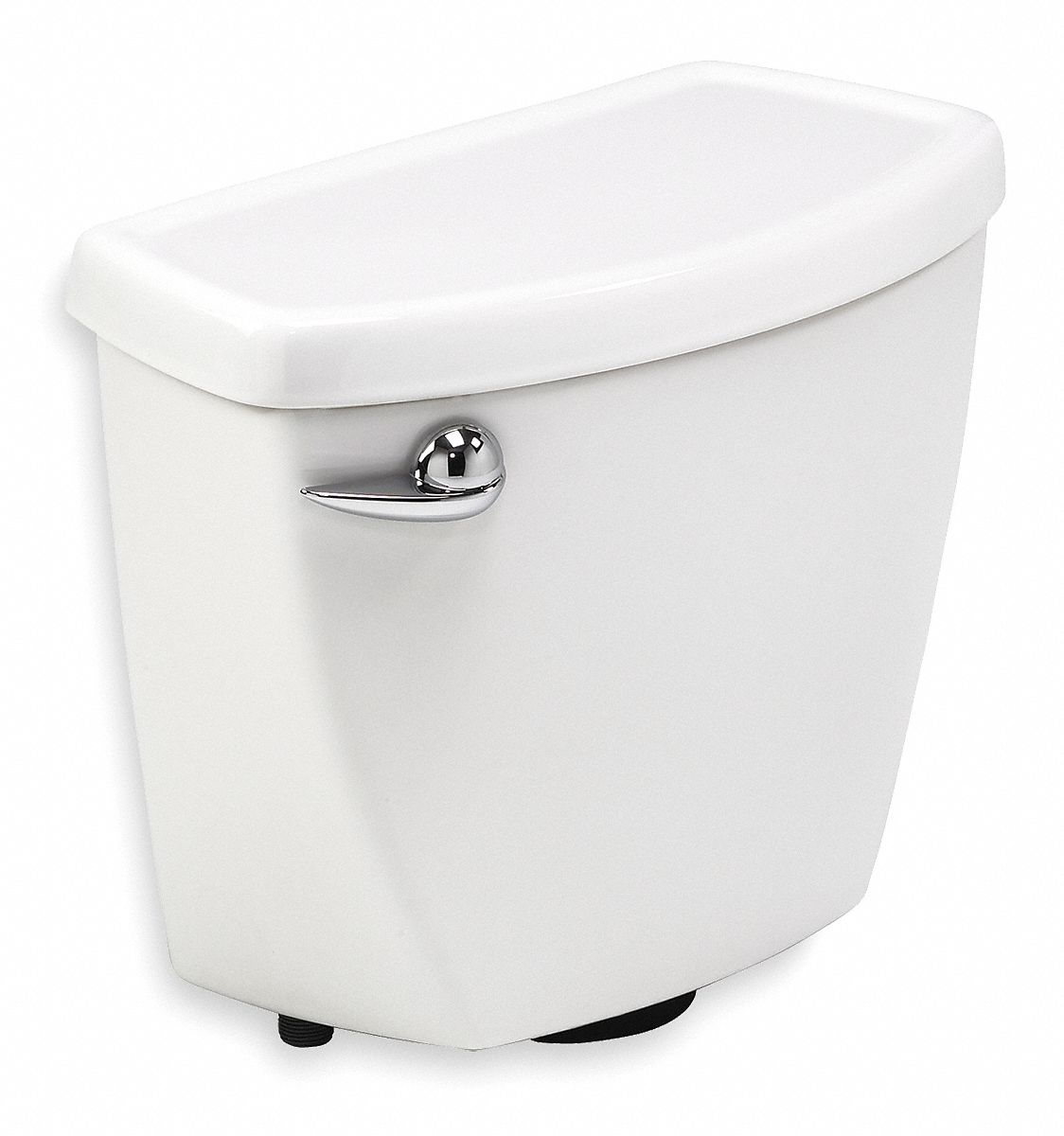 TOILET TANK: AMERICAN STD CADET PRO, 1.28 GPF, LEFT HAND TRIP LEVER, WHITES