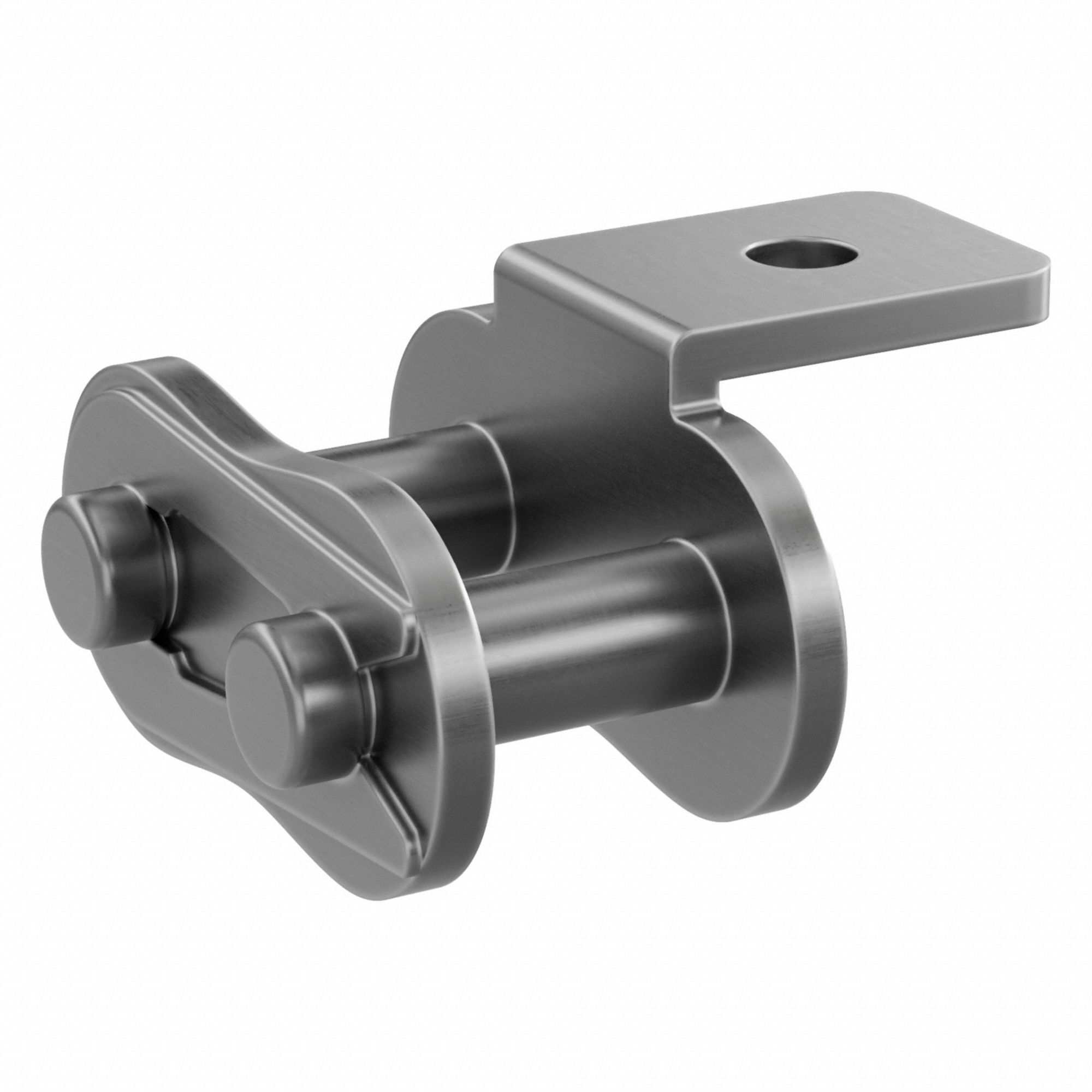 Attachment Link: For Std Roller Chains, A-1, 35, Single Strand, 3/8 in Pitch, Steel, 5 PK