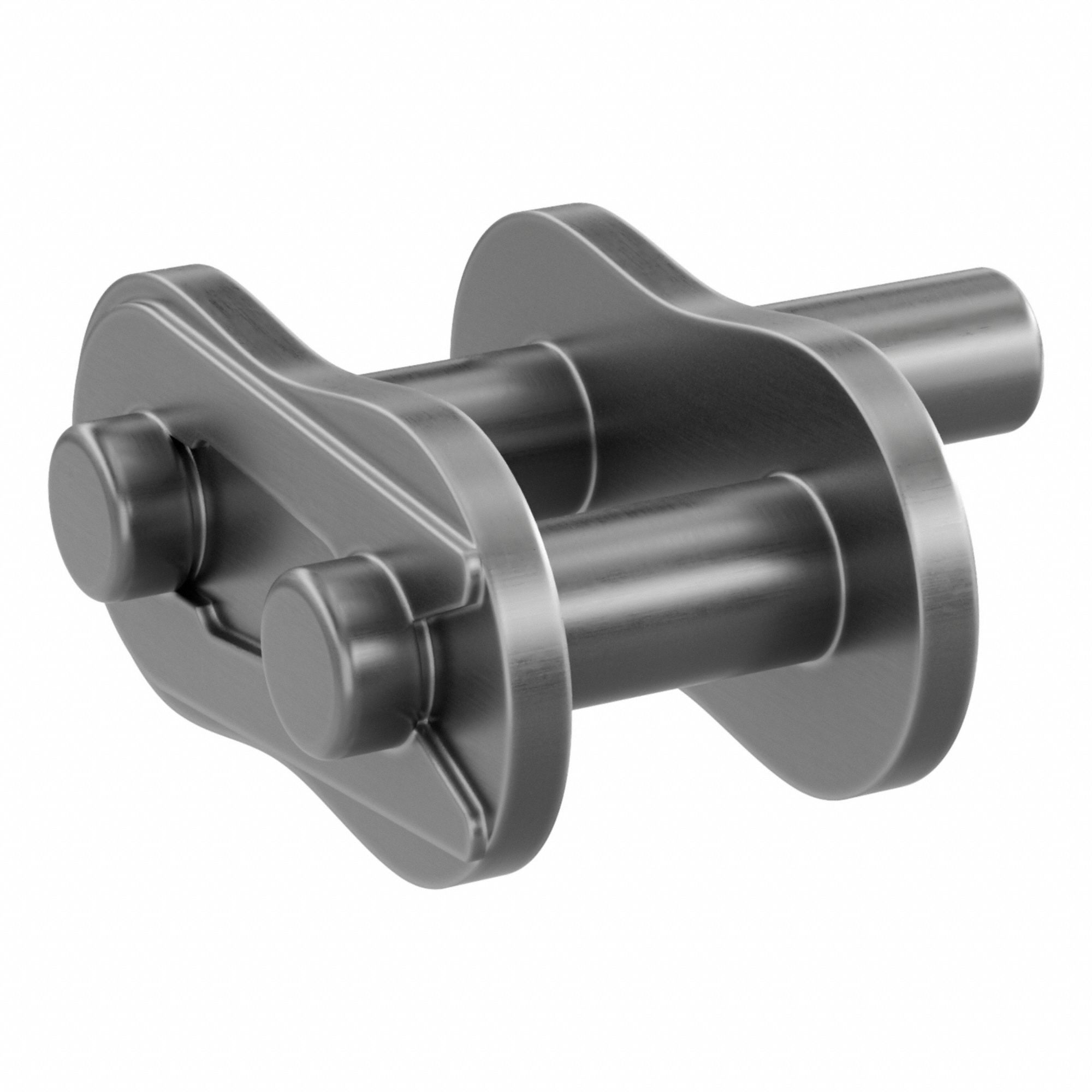 Attachment Link: For Std Roller Chains, D-1, 35, Single Strand, 3/8 in Pitch, Steel, 5 PK