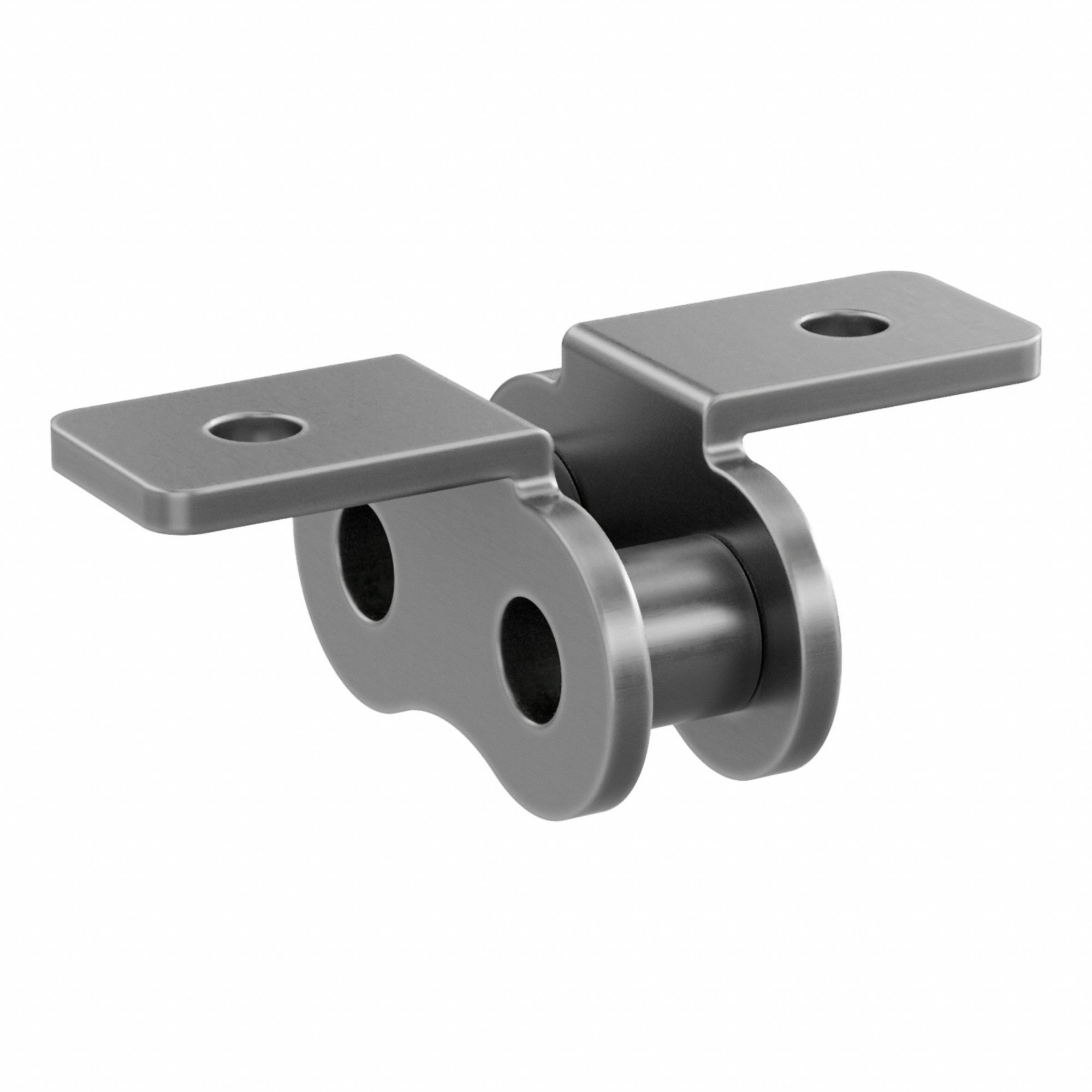 Roller Attachment Link: For Std Roller Chains, K-1, 35, Single Strand, 3/8 in Pitch, 5 PK