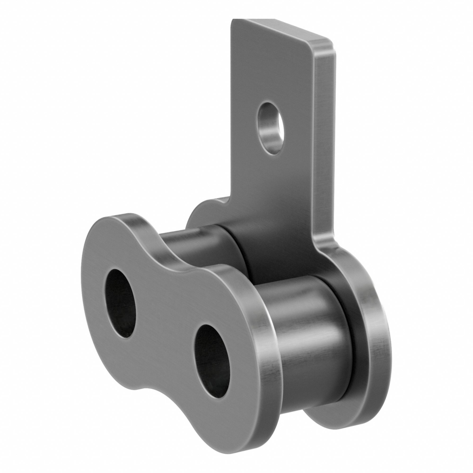 Roller Attachment Link: For Std Roller Chains, SA-1, 35, Single Strand, 3/8 in Pitch, 5 PK
