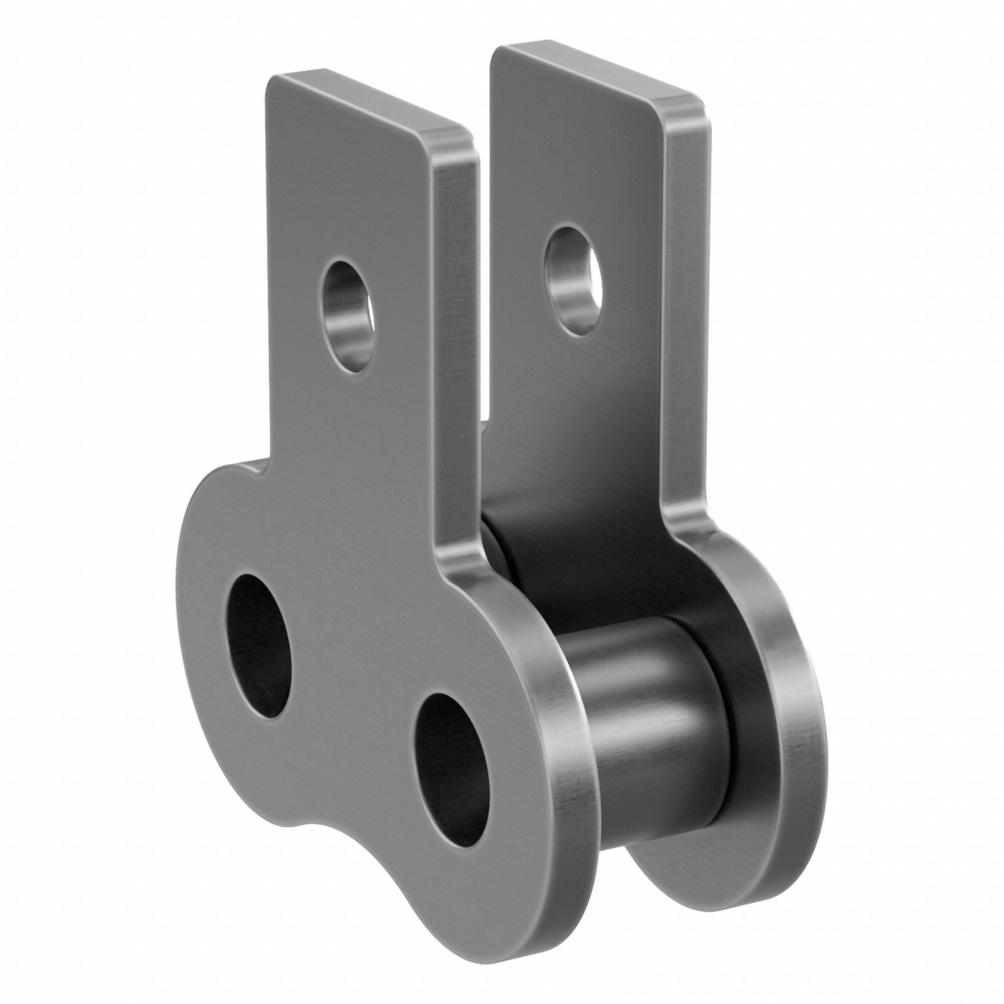 Roller Attachment Link: For Std Roller Chains, SK-1, 35, Single Strand, 3/8 in Pitch, 5 PK