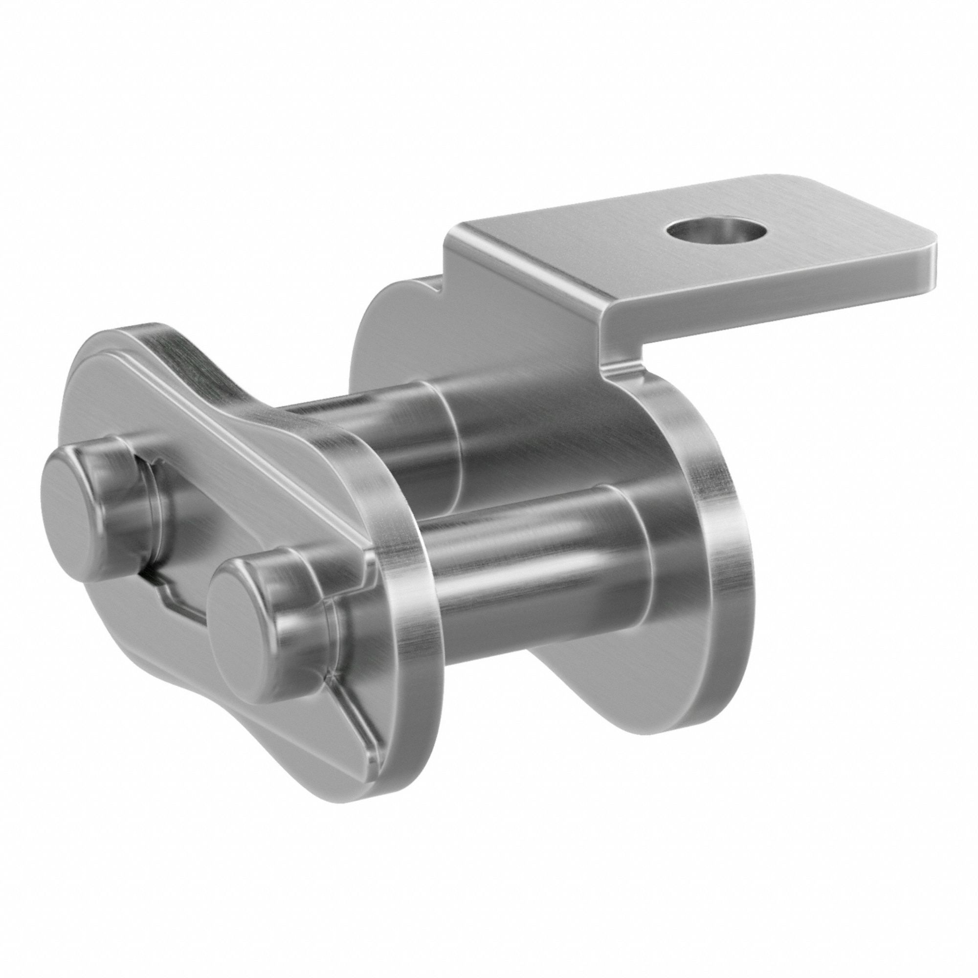 Attachment Link: For Stainless Steel Roller Chains, A-1, 35, Single Strand, Plain, 5 PK