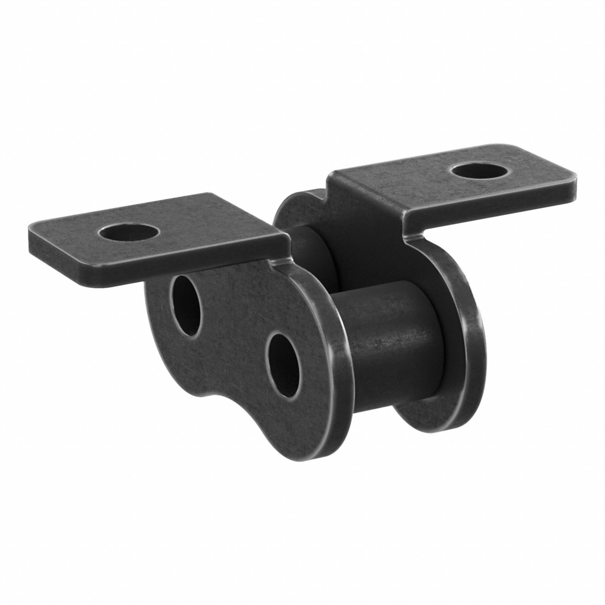 Roller Attachment Link: For Lube-Free Roller Chains, K-1, 40, Single Strand, Steel, 5 PK