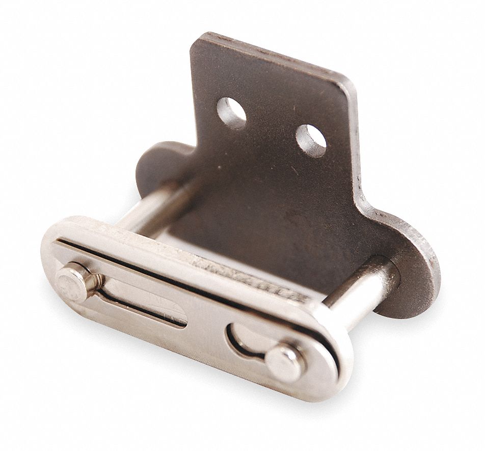 Attachment Link: For Lube-Free Roller Chains, SA-2, 40, Single Strand, 1/2 in Pitch, 5 PK